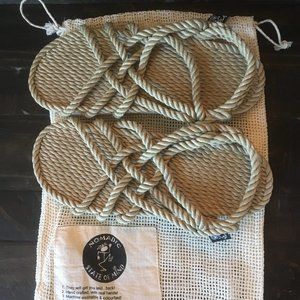 Nomadic State of Mind JC Global Nomad Rope Vegan Sandals 38 8 - 8.5 Women Camel